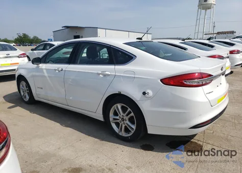 2018 Ford Fusion Se Hybrid z USA, uszkodzony, nr VIN 3FA6P0LU3JR172079